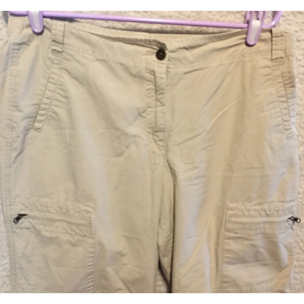 Additions by Chicos capris Ripstop size 2 - Picture 2 of 10